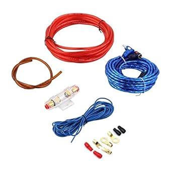 buzhi Car Audio Wiring Kit 8 Gauge Power Amplifier Installation Wiring ...