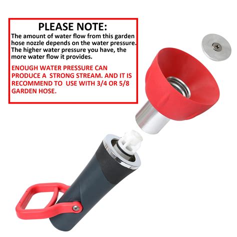 Snapklik.com : STYDDI Industrial Firemans Garden Hose Nozzle High Flow ...