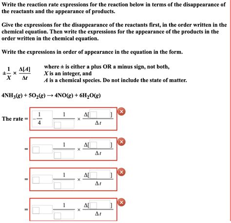 Answered: Write the reaction rate expressions for… | bartleby