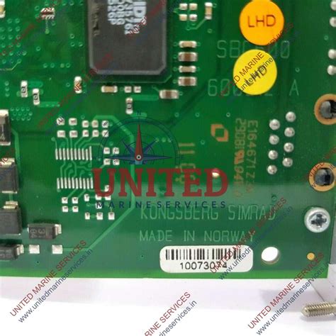 KONGSBERG SIMRAD SBC 500 600126 PCB CARD REV B SBC500 | United Marine ...