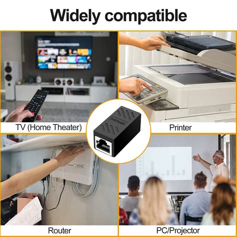 Buy RJ45 Coupler, Ethernet Inline Coupler, Cat5 Adapter, Extended ...