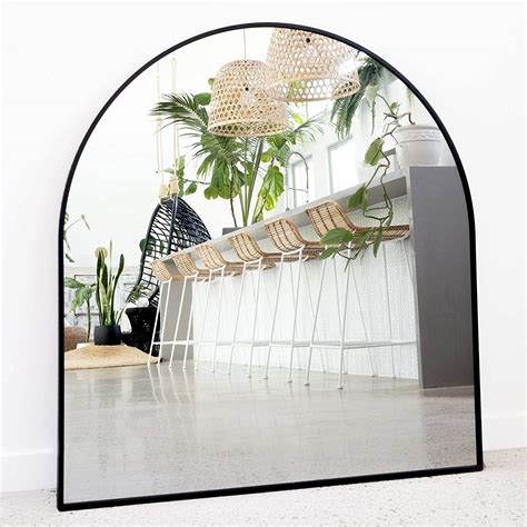 Arched Iron Floor Mirror at Bob Bormann blog