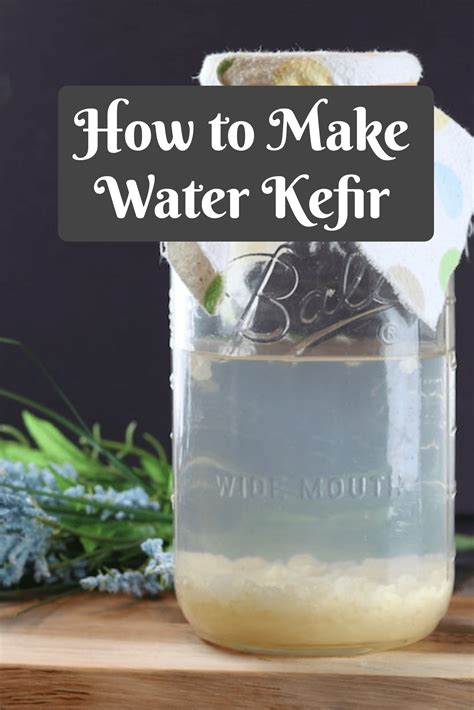 How to brew water kefir – Artofit