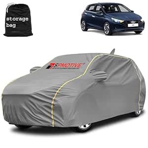 SPMotive All Weather Grey Car Cover for Hyundai i20 – 100% Waterproof ...