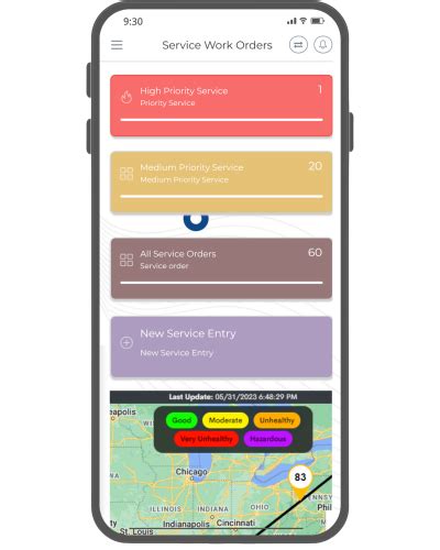 Service Trade Work Order App 的图像结果