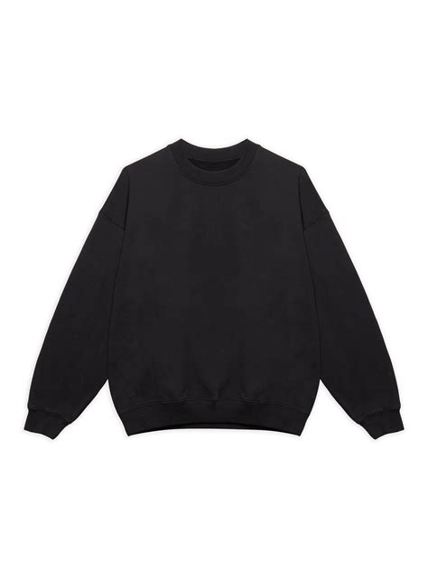 CM3000 CREWNECK SWEATER | Clothes, Crewneck outfit, Plain black sweatshirt