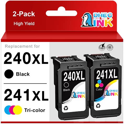 Canon 240XL and 241XL Ink Cartridge 2-Pack for Pixma MG3620, MG3600 ...