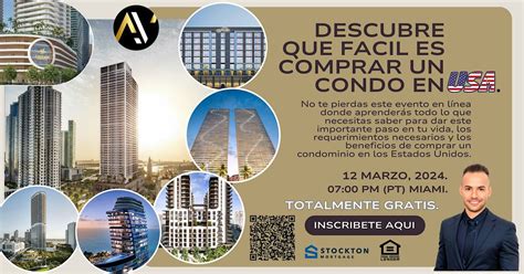 Descubre que Facil Es Comprar un Condo en USA., March 12 2024 | Online ...