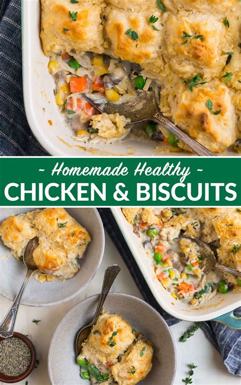 Chicken and Biscuits {Easy Homemade Recipe} – WellPlated.com