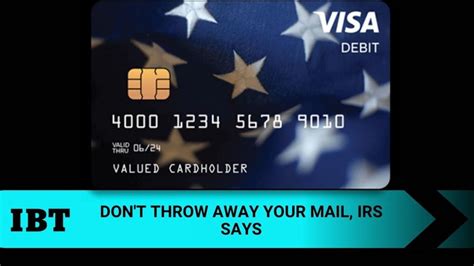 IRS stimulus coming in mail; don't throw away those letters [details ...