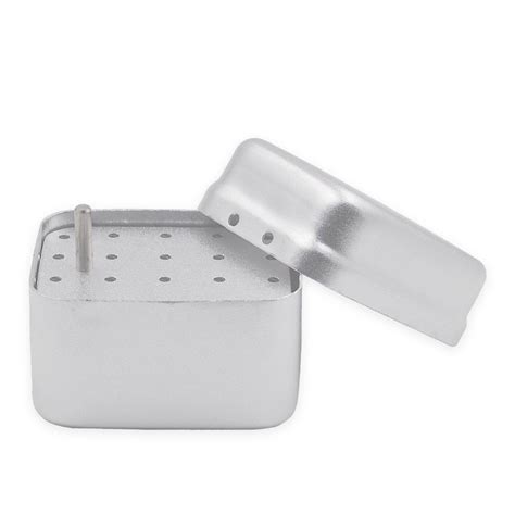 Buy 20-Hole Autoclavable Box - Bur Block Case Round Shape for High Low ...