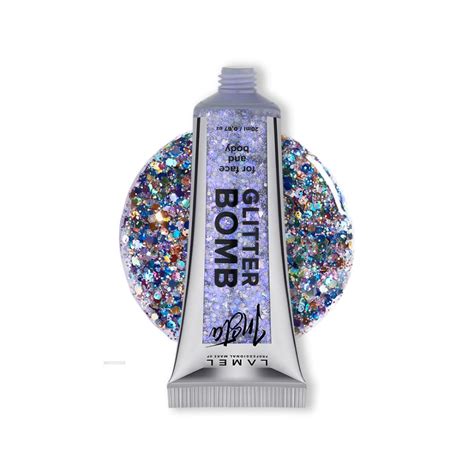 Lamel- 401 Insta Body Glitter Bomb - Blue Silver, Radiant & Glowing ...