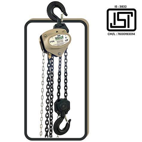 Affordable Chain Pulley Block and Chain Block from Manufacturer in Rajkot