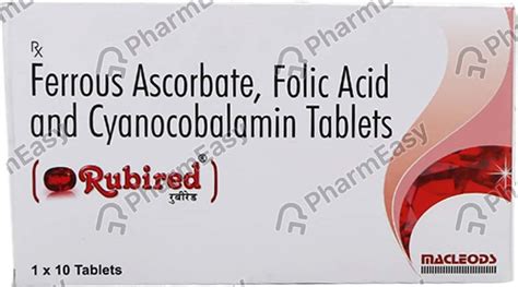 Buy Rubired Strip Of 10 Tablets Online at Flat 15% OFF | PharmEasy