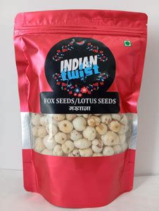 IndianTwist Fox Seeds | Lotus Seeds Makhana Lotus Seeds(Makhana) Price ...