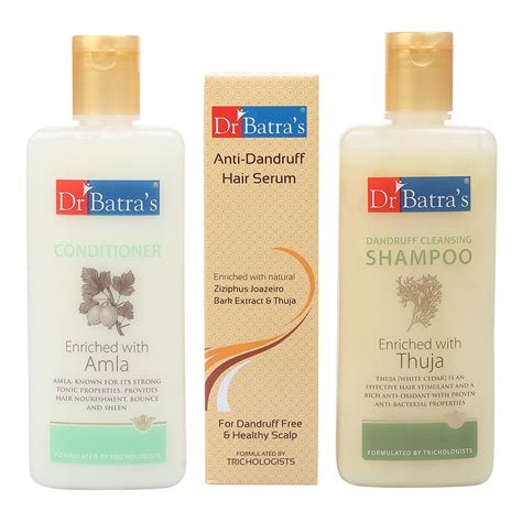 Buy Dr Batra's Anti Dandruff Hair Kit with Shampoo, Hair Conditioner ...