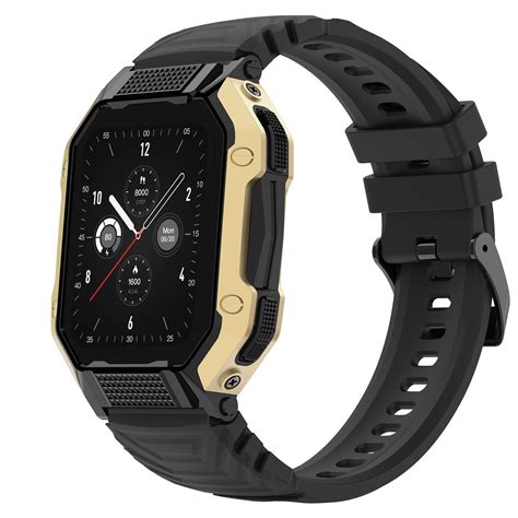Buy Fire-Boltt Shark Smartwatch, 4.6 cm (1.83 inch) IPS square display ...