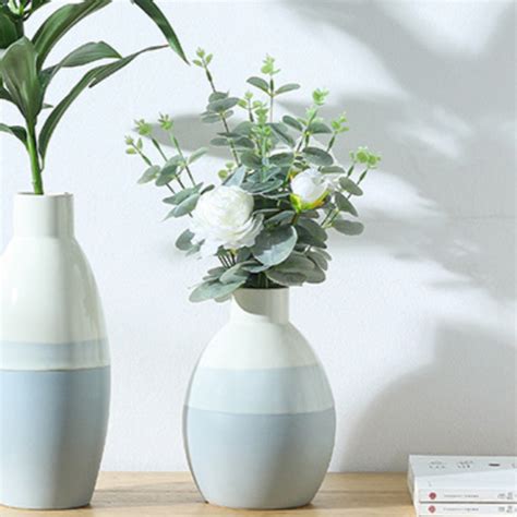 Flower Pot - Buy Premium Pastel Blue Flower Vase | Nestasia