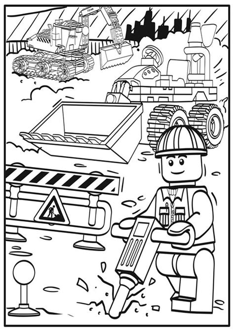 Lego inspired coloring pages – Artofit