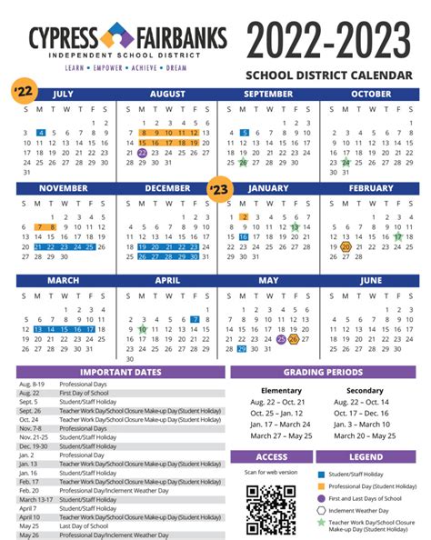 Cypress Fairbanks Cfisd Calendar 2024 2025 Teacher Printable ...