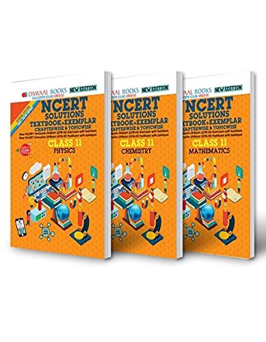 Oswaal NCERT Problems Solutions Textbook-Exemplar Class 11 (3 Book Sets ...