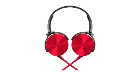 Foxin FHM-301 Over-Ear Wired Stereo Headphone (Red)
