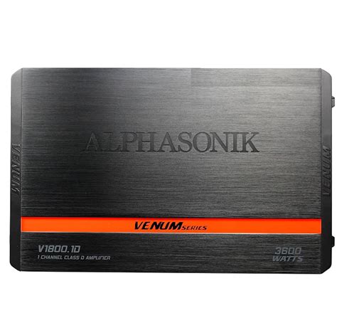 Alphasonik V1800.1D Venum Series 3600 Watts Max India | Ubuy