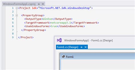 .Net Core GUI 的图像结果