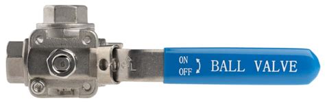 RS PRO | RS PRO Stainless Steel L Port, 3 Way, Ball Valve, Threaded ...