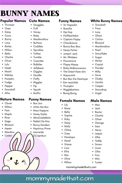 Bunny Names (The Best Rabbit Names Ever!)