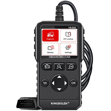 KINGBOLEN YA200 OBD2 Scanner, Car OBD2 Code Reader Check Engine Light ...
