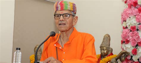 Restoration of Indian Values and Traditions is the Core of the National ...