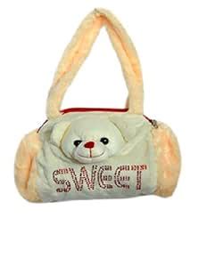 Richline Kids Fur Handbag-Cream : Amazon.in: Toys & Games