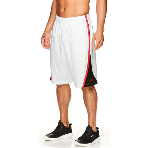 AND1 Men's Basketball Gym Fitness & Running Shorts w/Elastic Waistband ...