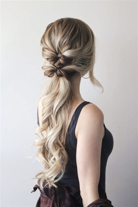 Image result for Natural Ponytail Tutorial