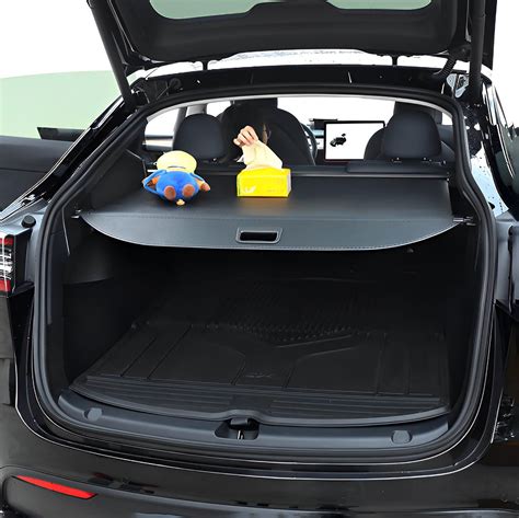 Tesla model y retractable rear trunk privacy cargo cover 2020 2023 – Artofit