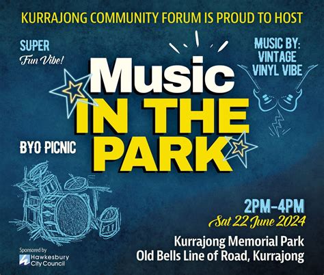 Music in the Park, Memorial Park, Kurrajong NSW, Richmond, 22 June 2024 ...