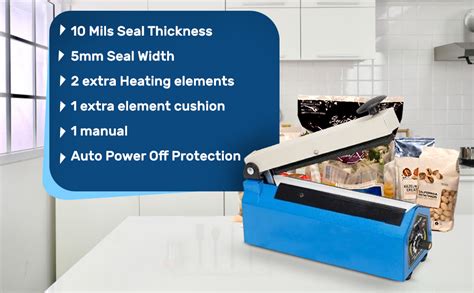 Buy ENEM Sealing Machine, 8 Inch (200 mm), With 1 Year Warranty, Beep ...