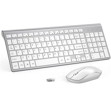 Amazon.in: Buy J JOYACCESS Wireless Keyboard Mouse, 2.4G Wireless Combo ...
