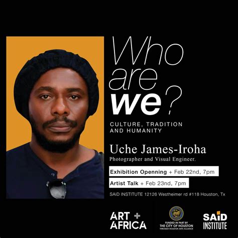 Who are we? CULTURE, TRADITION AND HUMANITY With Uche James-Iroha, SAiD ...