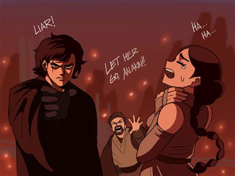 obi-wan kenobi, anakin skywalker, padme amidala, and padme amidala ...