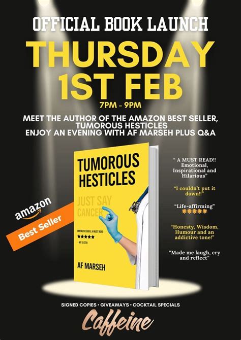 Official Book Launch and Meet The Author of best-selling book; Tumorous ...