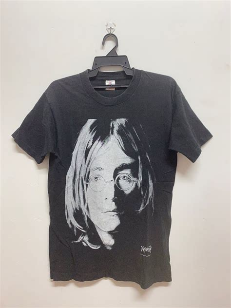 Vintage 90’s John Lennon Artwork by Bradford Gallery the Beatles Band ...