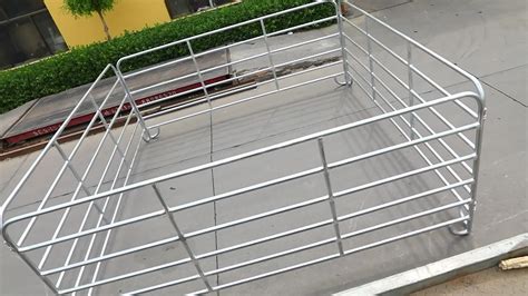 12 Ft Portable Heavy Duty Galvanized Metal Round Pen Cattle Corral ...