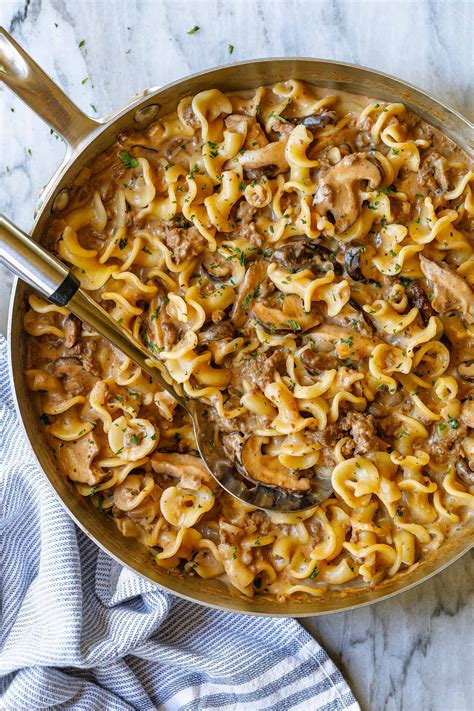 One pot beef stroganoff – Artofit