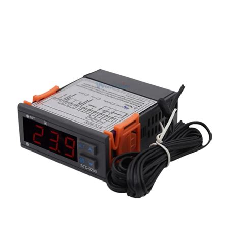 DC 12V 24V AC 110-220V STC-9200 Thermostat Digital Display Intelligent ...