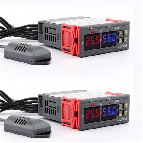 Shockley STC-3028 Dual LED Digital Thermoregulator Thermometer ...