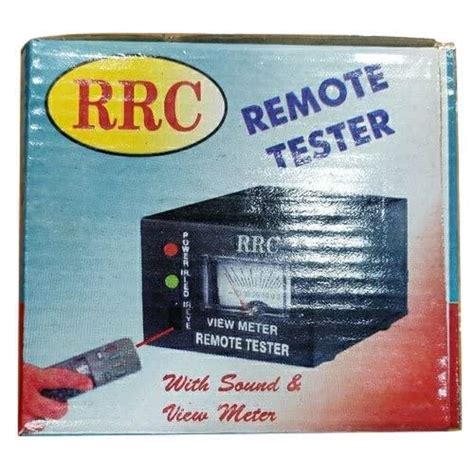RRC Remote Tester with Sound Buzzer and Visual Display Meter.for All ...