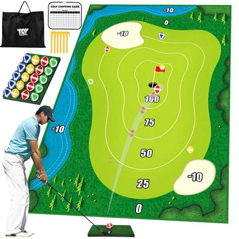 Snapklik.com : TOY Life Chipping Golf Practice Mats Golf Game Training ...
