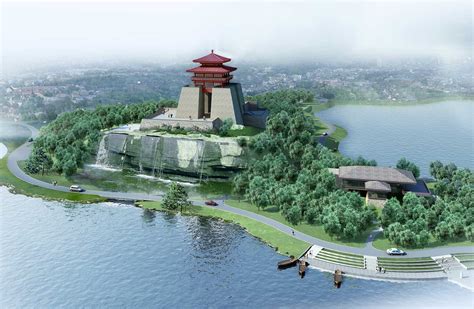 枣庄市东湖公园景观塔